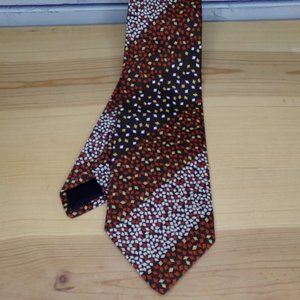 Vintage J.C. Penny Graphic Striped 56" Tie     099